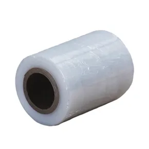 Folia mocująca przezroczysta, szerokość 100 mm, 23 mic, 150m